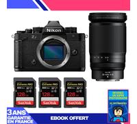 Boitier Nikon Zf + 28-400mm f/4-8 VR + 3 SanDisk 128GB Extreme PRO UHS-II SDXC 300 MB/s + Ebook 'Devenez Un Super Photographe
