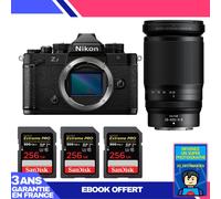 Boitier Nikon Zf + 28-400mm f/4-8 VR + 3 SanDisk 256GB Extreme PRO UHS-II SDXC 300 MB/s + Ebook 'Devenez Un Super Photographe