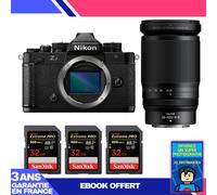 Boitier Nikon Zf + 28-400mm f/4-8 VR + 3 SanDisk 32GB Extreme PRO UHS-II SDXC 300 MB/s + Ebook 'Devenez Un Super Photographe
