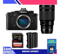 Boitier Nikon Zf + 50mm f/1.2 S + 1 SanDisk 32GB Extreme PRO UHS-II SDXC 300 MB/s + 1 Nikon EN-EL15C + Ebook 'Devenez Un Super Photographe