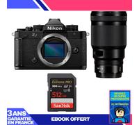 Boitier Nikon Zf + 50mm f/1.2 S + 1 SanDisk 512GB Extreme PRO UHS-II SDXC 300 MB/s + Ebook 'Devenez Un Super Photographe