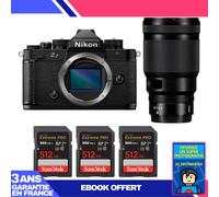 Boitier Nikon Zf + 50mm f/1.2 S + 3 SanDisk 512GB Extreme PRO UHS-II SDXC 300 MB/s + Ebook 'Devenez Un Super Photographe