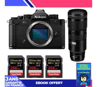Boitier Nikon Zf + 70-200mm f/2.8 VR S + 3 SanDisk 256GB Extreme PRO UHS-II SDXC 300 MB/s + Ebook 'Devenez Un Super Photographe