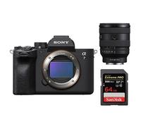 Sony Alpha A7 Mark IV Appareil photo + FE 20-70mm F4 G + SanDisk 64 Go Extreme Pro SDXC UHS-II U3 V90 300 Mo/s