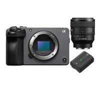 Boîtier Noir Sony FX30 + FE 50 mm f1.4 GM + batterie rechargeable Sony NP-FZ100 série Z