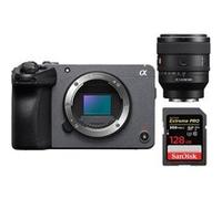 Caméra de cinéma numérique Sony FX30 + FE 50mm f1.4 GM + SanDisk 128 Go Extreme Pro SDXC UHS-II U3 300 Mo/s