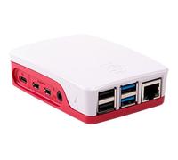 Boitier officiel pour Raspberry Pi 4 (Blanc/Rouge)