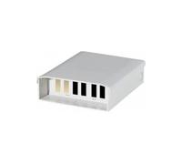 Boitier optique equipe 2 traversees sc double