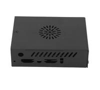 Boîtier Orange Pi 5 Pro, Boîtier de Protect en Alliage D'aluminium avec Ventilateur de Refroidissement, étui de Protect en Métal pour OrangePi 5 Pro, Position Précise du Trou