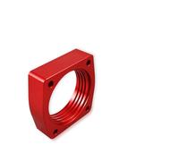 Boîtier Papillon Pour Nissan 350Z Pour Altima Pour Maxima Pour Quest Pour 3.5L V6 VQ35DE Entretoise corps papillon moteur Throttle Body(Red)