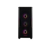 XPG Boîtier PC STARKER AIR – Noir – 2 baies internes, 7 baies d'extension
