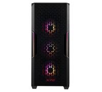 XPG Boîtier PC STARKER AIR – Noir – 2 baies internes, 7 baies d'extension