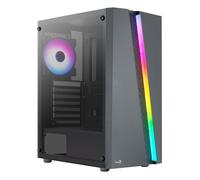 Boitier PC - AEROCOOL - Blade G V1 RGB - Moyen tour - Noir - 4 ventilateurs 120mm inclus