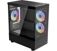 Boîtier PC - AEROCOOL - Viewport Mini-G V1 - Mini tour - M-ATX - Verre trempé - F-RGB - Noir