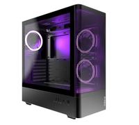 Boîtier PC ARGB - MT/Sans Alim/ATX M.RED BlackBird