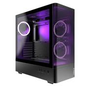Boîtier PC ARGB - MT/Sans Alim/ATX M.RED BlackBird