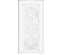 Boitier PC ASUS A21 PLUS mini tour blanc ARGB avec panneau latéral verre trempé Blanc G