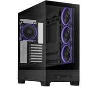 Boîtier PC ASUS A31 PLUS moyen tour noir ARGB avec panneau latéral et avant verre trempé Noir G