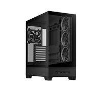 Boîtier PC ASUS A31 Plus TG ARGB Noir, Midi Tower, ATX/micro ATX/Mini-ITX, 3x120mm latéraux, 1x120mm arrière, USB 3.2 Gen 1/Gen 2x2 Type-A/Type-C