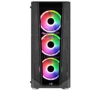 Boîtier PC ATX - Aerocool - PRISMBKV3 - 4 Ventilateurs ARGB - Verre Trempé - Noir