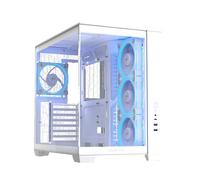 Boîtier PC ATX ASUS A32 PLUS Blanc - 4 ventilateurs ARGB, GPU 420 mm, radiateur 360 mm