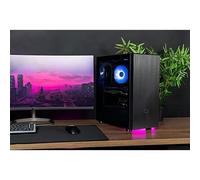 Boîtier PC ATX - COOLER MASTER - MASTERBOX MB600L V2 - Fenêtre TG - Noir - Refroidissement polyvalent