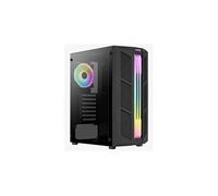 Aerocool Boîtier Moyen Tour ATX Prime A RGB avec panneau vitré Noir