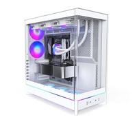 Boîtier PC ATX - MONTECH - HS02 Pro - Verre trempé incurvé - Design réversible - Ventilation verticale