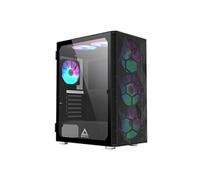 Boîtier PC ATX moyenne tour X3 Mesh en verre trempé - Noir