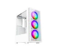 Boitier Moyen Tour ATX Xigmatek Phantom RGB avec panneaux vitrés (Blanc)