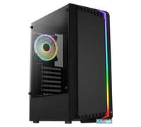 Boitier Moyen Tour ATX AeroCool Bionic V2 RGB avec panneau vitré (Blanc)