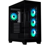Boîtier PC - BITFENIX - CETO Premium Edition - Moyen tour - ATX - Noir - Verre trempé - USB-C et A-RGB