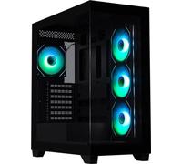 Boîtier PC - BITFENIX - CETO Premium Edition - Moyen tour - ATX - Noir - Verre trempé - USB-C et A-RGB