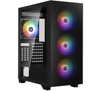 BitFenix Boîtier PC Moyen Tour Flow – ATX ARGB, sans alimentation – Noir