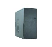 Boîtier PC Chieftec Elox Series HO-11B - Tour midi - Micro ATX - Noir - 5 baies internes - 2 ports USB 3.1 Gen 1