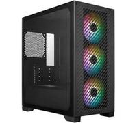 Boîtier PC Cooler Master Elite 301 mini tour noir ARGB avec panneau latéral verre trempé Noir H
