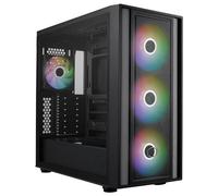 Boîtier PC Cooler Master MasterBox 600 moyen tour noir ARGB avec panneau latéral verre trempé