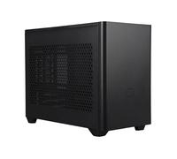 Cooler Master MasterBox NR200P Boîtier d'ordinateur Mini Tour ITX, panneau en verre trempé, plusieurs options de refroidissement, affichage GPU vertical, accessible à 360 degrés sans outil, Noir