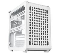 Cooler Master Qube 500 Flatpack Blanc - Boîtier PC Moyen Tour ATX Totalement Modulaire, 1 x 120mm Ventilateur Arrière Préinstallé, Support GPU Vertical, Supporte Carte Mère EATX & 2 x Radiateurs 280mm