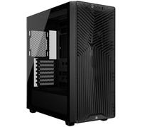 CORSAIR Boîtier PC Moyen-Tour 3200D RS – 3 ventilateurs RS120, USB-C, verre trempé – Smoke New