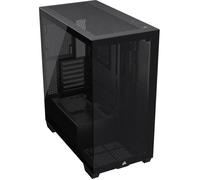 Corsair 3500X LX-R RGB Boîtier PC Moyen-Tour - 3 Ventilateurs RGB LX120-R Préinstallés, Comprend System Hub, Peut Accueillir Jusqu'à 10 Ventilateurs de 120 mm - Noir