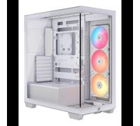 Boîtier PC Corsair 3500X RS-R ARGB Blanc - Midi Tower ATX/EATX/microATX/Mini-ITX, 3x120mm ARGB, Acier/Verre trempé, USB 3.2 Gen 1/Gen 2, Radiateurs 360mm