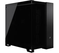 Boitier Moyen Tour E-ATX Corsair 6500X RGB avec panneaux vitrés (Noir)