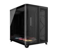 Boitier PC - CORSAIR - AIR 5400 RS-R ARGB Tempered Glass Mid-Tower - Ventilateurs RGB à rotor inversé - Noir