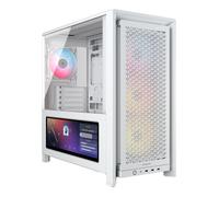 Boîtier PC - CORSAIR - CC-9011327-WW - FRAME 4000D LCD RS ARGB Premium Mid-Tower - White