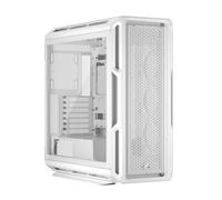 CORSAIR 5000T Boîtier PC ATX de Taille Moyenne - Panneaux Amovibles de Circulation d'air à l'avant et sur Le Toit, Intérieur Spacieux, ASUS BTF, MSI Project Zero, Gigabyte Project Stealth - Blanc