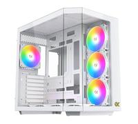 Boitier PC Cube EATX Xigmatek CUBI II Arctic (Blanc)