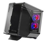Boîtier PC cube - Optima - CSAZ-803 - ATX Mid Tower - Noir - Verre trempé