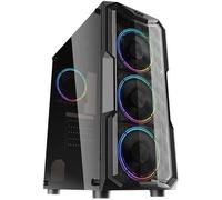 Boîtier PC - darkFlash - Aquarius - Acrylique - Anti-poussière - Transparent - ATX