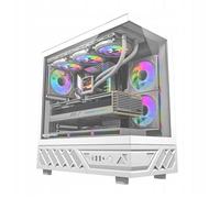 Boîtier PC - DARKFLASH - DS950 White - Format Tour - Blanc - Compatible ATX/Micro-ATX/ITX